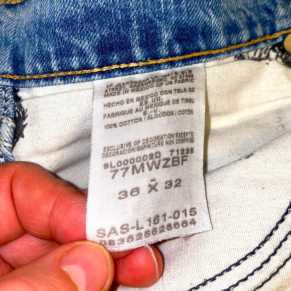 WRANGLER COWBOY 🤠 DENIM JEANS 👖 100% Cotton fabric - Picture 5 of 10